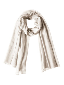 Denis-Colomb-Cashmere-Cloud-Stole-White-Amarees