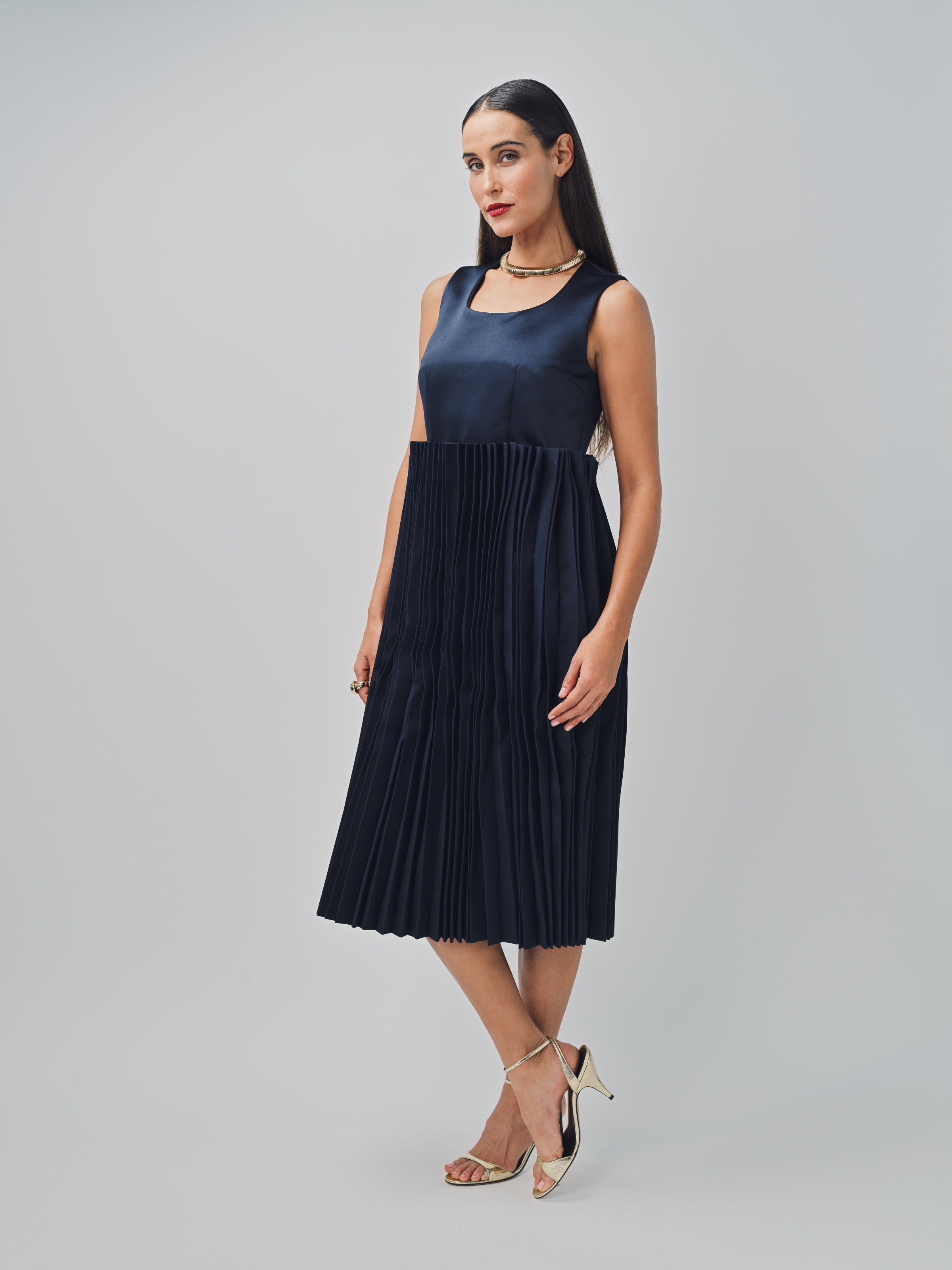 Comme des Garcons J-Skirt Dress Navy / XS