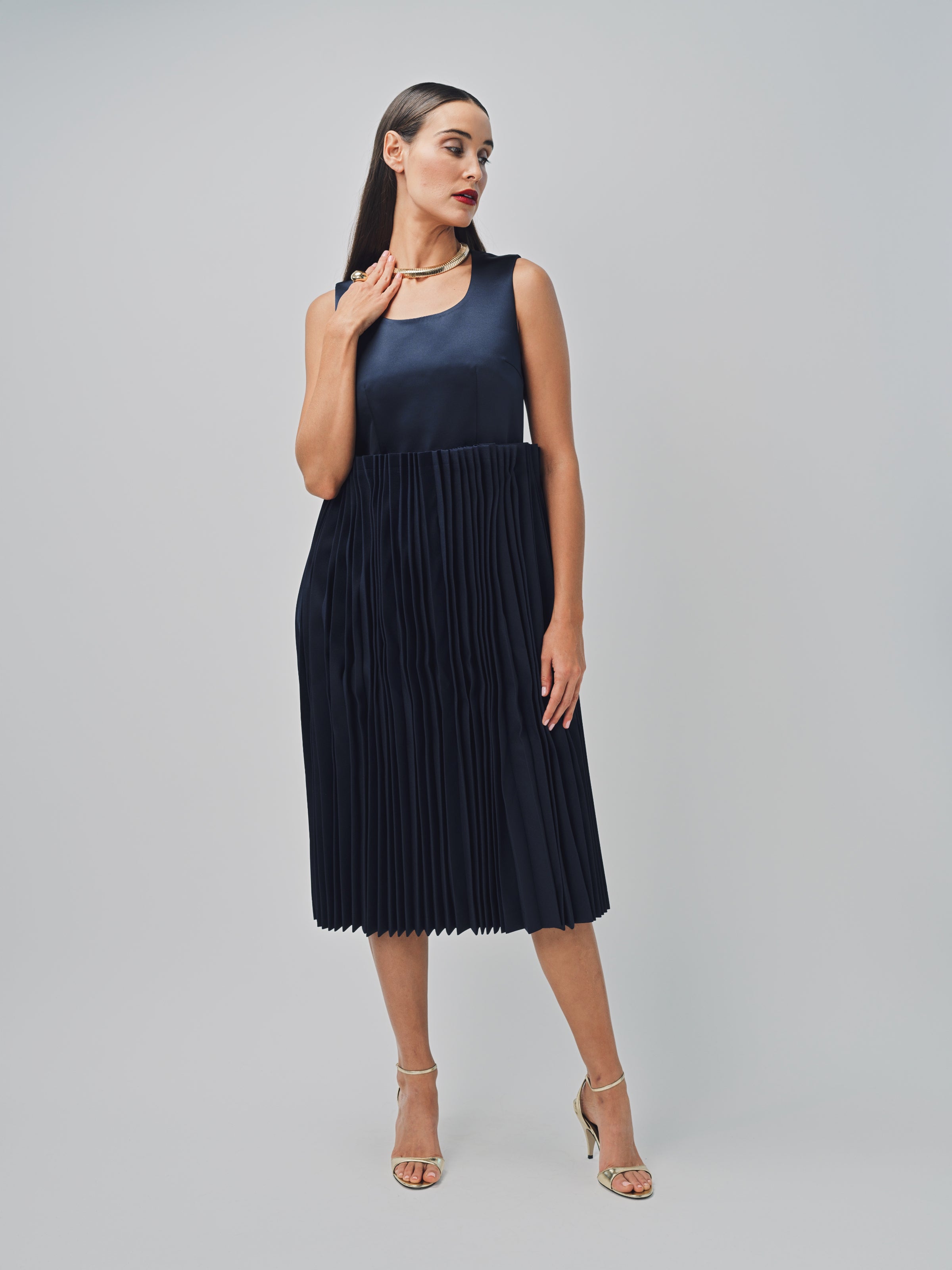 Comme des Garcons J-Skirt Dress Navy / XS