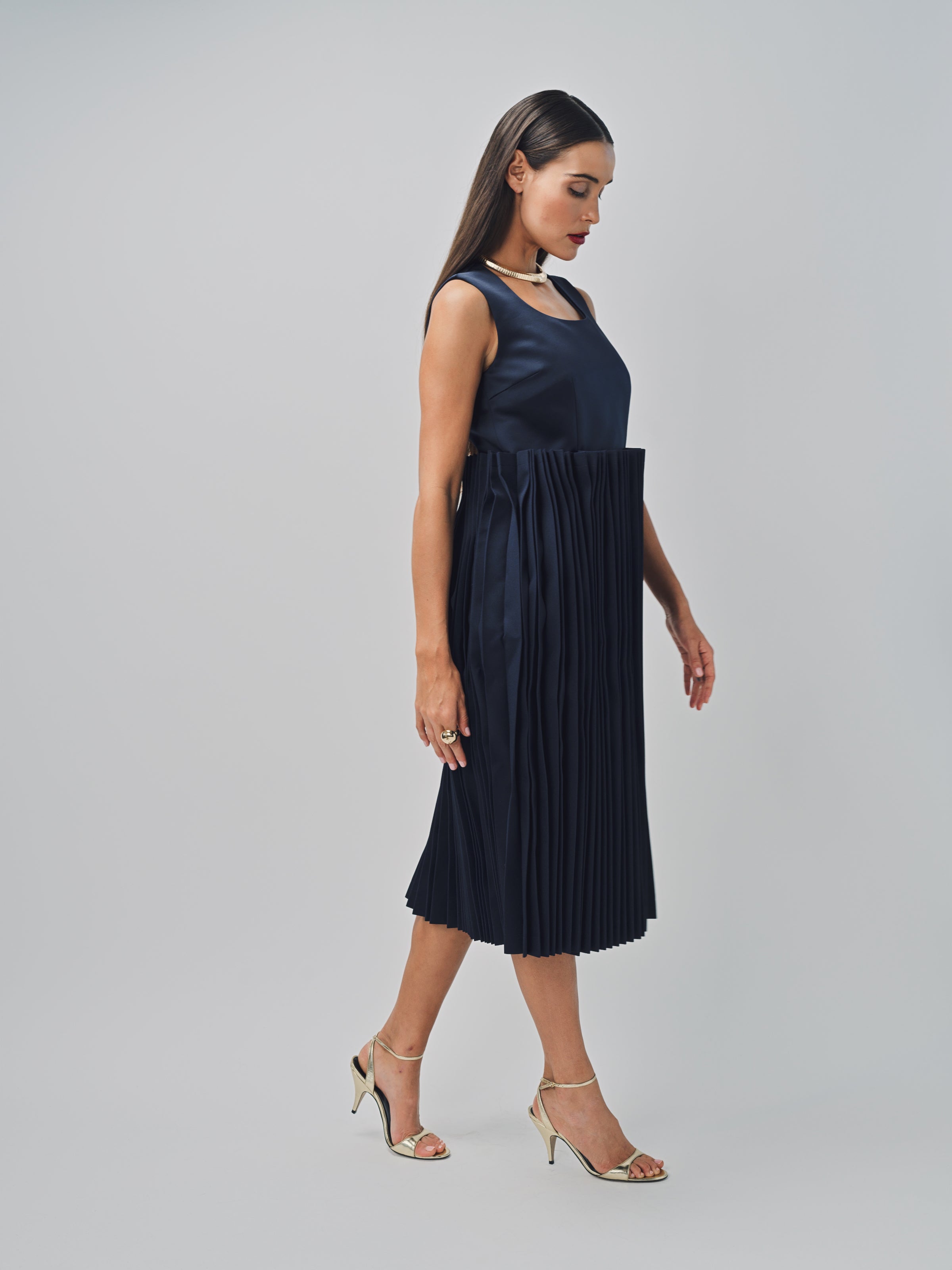 Comme des Garcons J-Skirt Dress Navy / XS