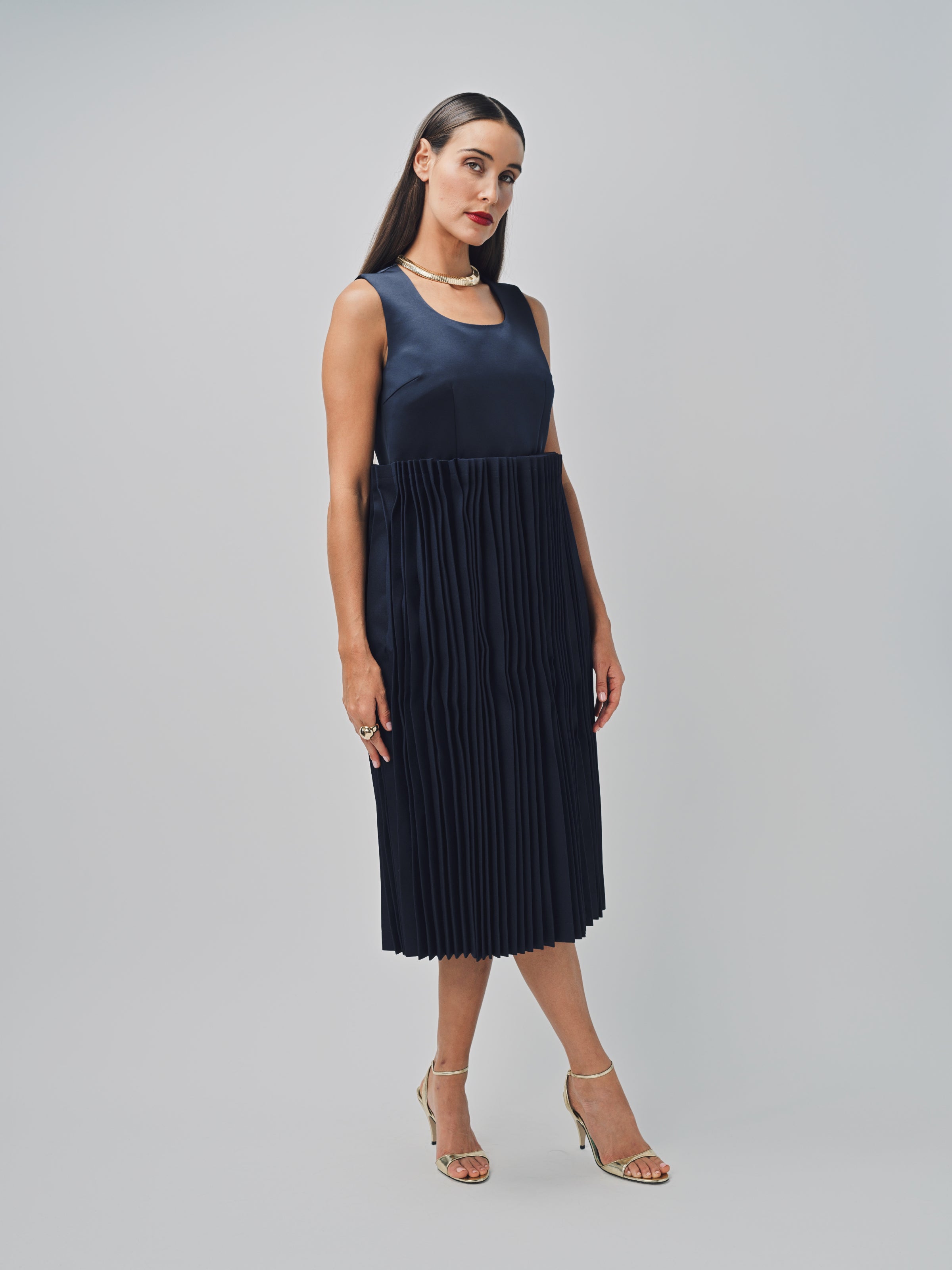 Comme des Garcons J-Skirt Dress Navy / XS