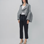 Comme des Garcons Jacket Black/Ecru / S