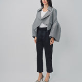 Comme des Garcons Jacket Black/Ecru / S