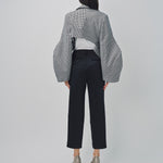 Comme des Garcons Jacket Black/Ecru / S