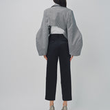 Comme des Garcons Jacket Black/Ecru / S