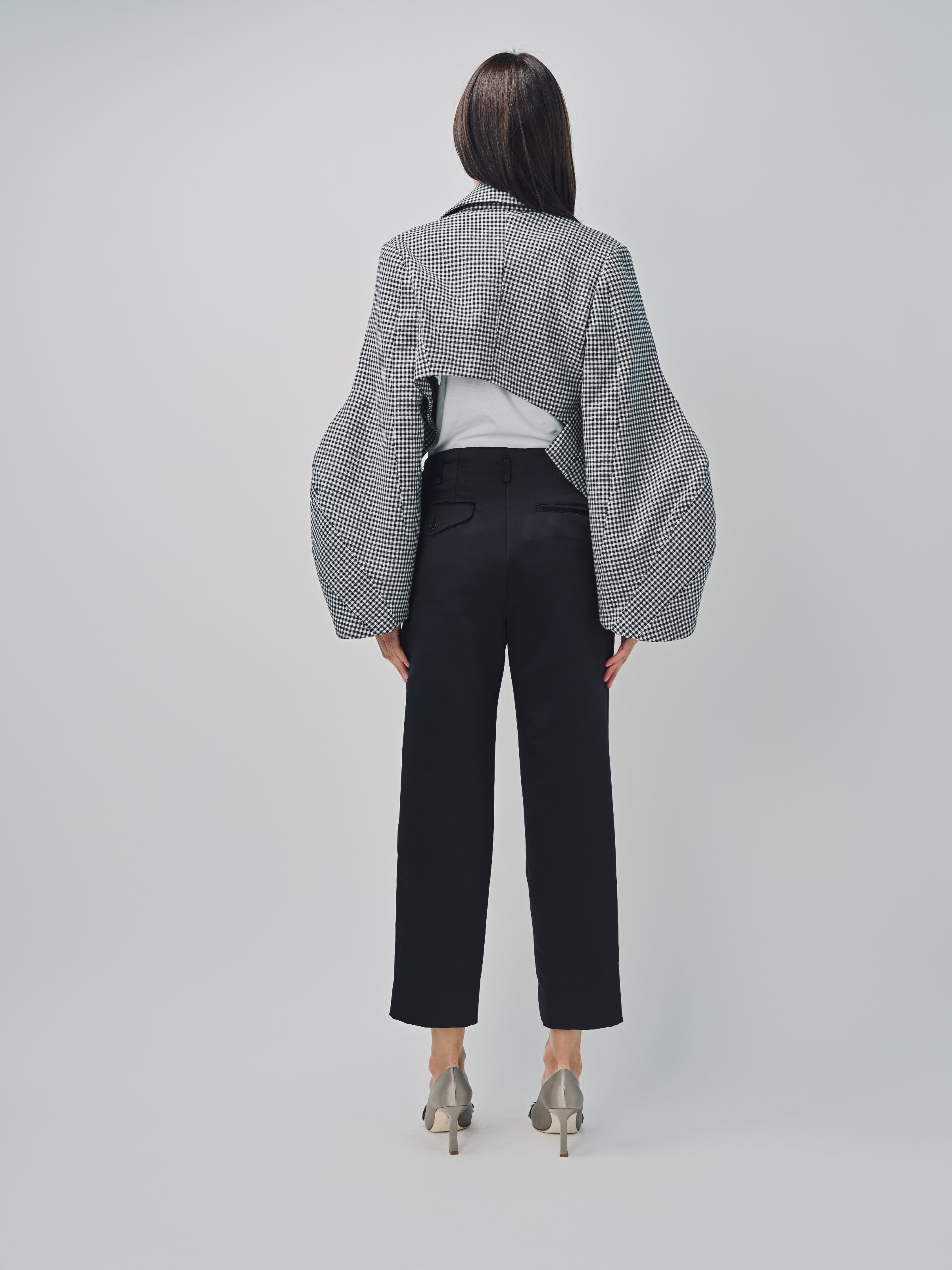 Comme des Garcons Jacket Black/Ecru / S