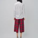 Comme des Garcons Plaid Pants Red / XS