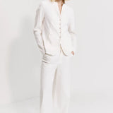 Transit Slim fit mandarin collar jacket