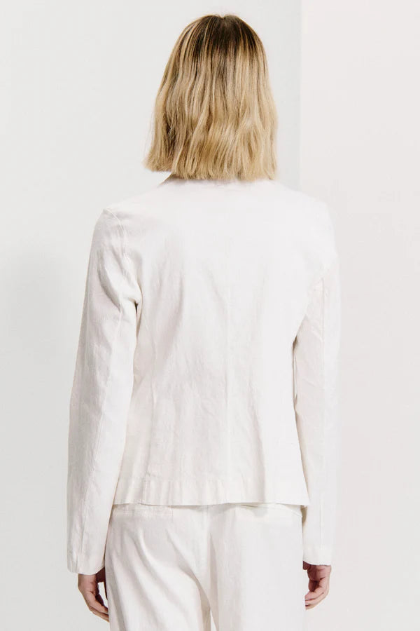 Slim fit mandarin collar jacket