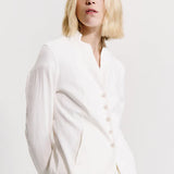 Transit Slim fit mandarin collar jacket