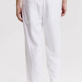 Transit Tencel and cotton loose-fit trousers