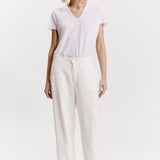 Transit Tencel and cotton loose-fit trousers