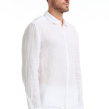 Transit Men's A-Line Collar L/S Shirt