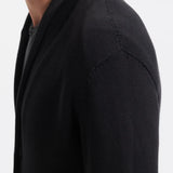 Transit Men's Loose-fit plain cotton cardigan