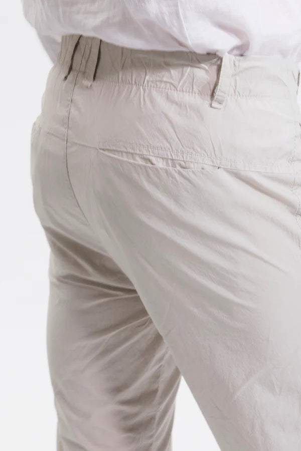 Light cotton chino trousers