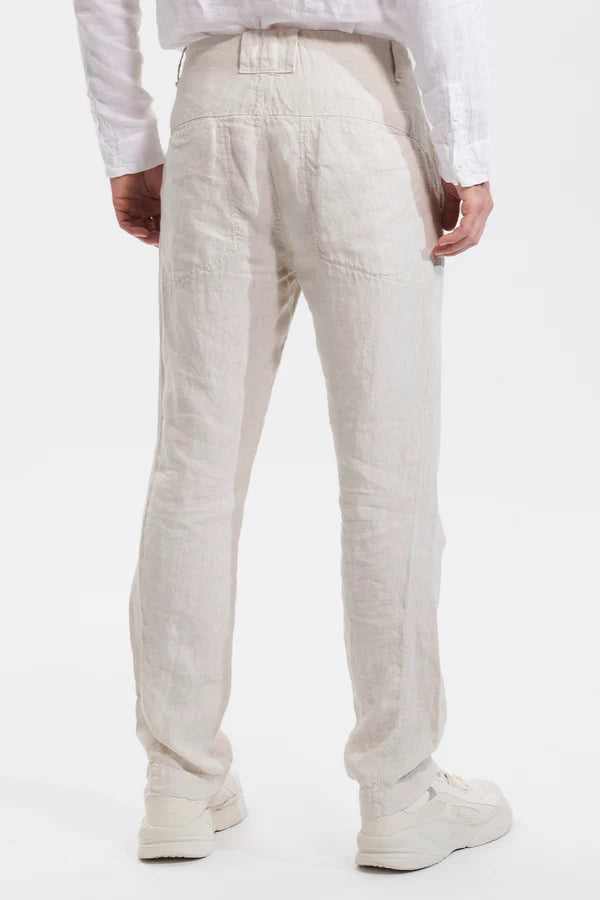Regular fit - linen trousers