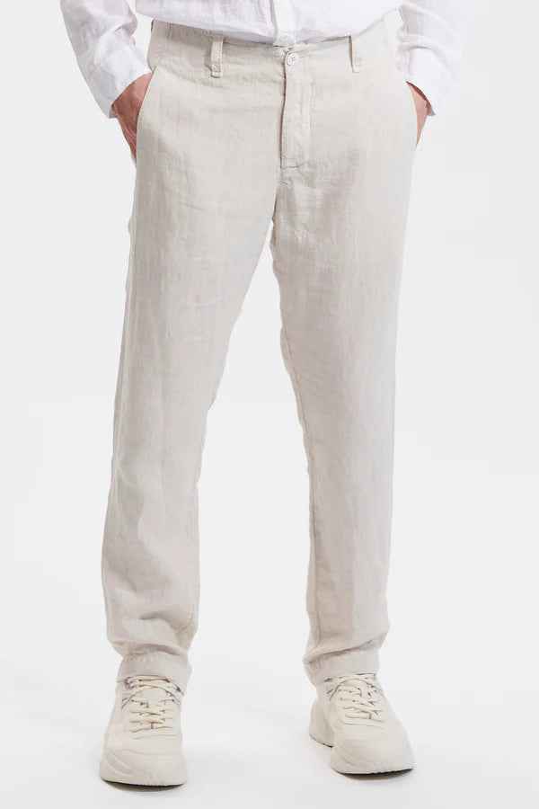 Regular fit - linen trousers