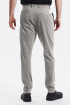 Loose fit chino trousers in heavy cotton jersey