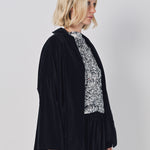 Daniela Gregis Gladiolo Bianco Lavata Jacket Blu Navy / One size