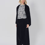Daniela Gregis Gladiolo Bianco Lavata Jacket Blu Navy / One size