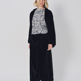 Daniela Gregis Gladiolo Bianco Lavata Jacket Blu Navy / One size