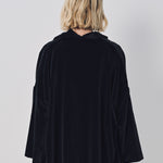 Daniela Gregis Gladiolo Bianco Lavata Jacket Blu Navy / One size