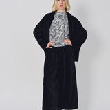 Daniela Gregis Gladiolo Bianco Lavata Jacket Blu Navy / One size