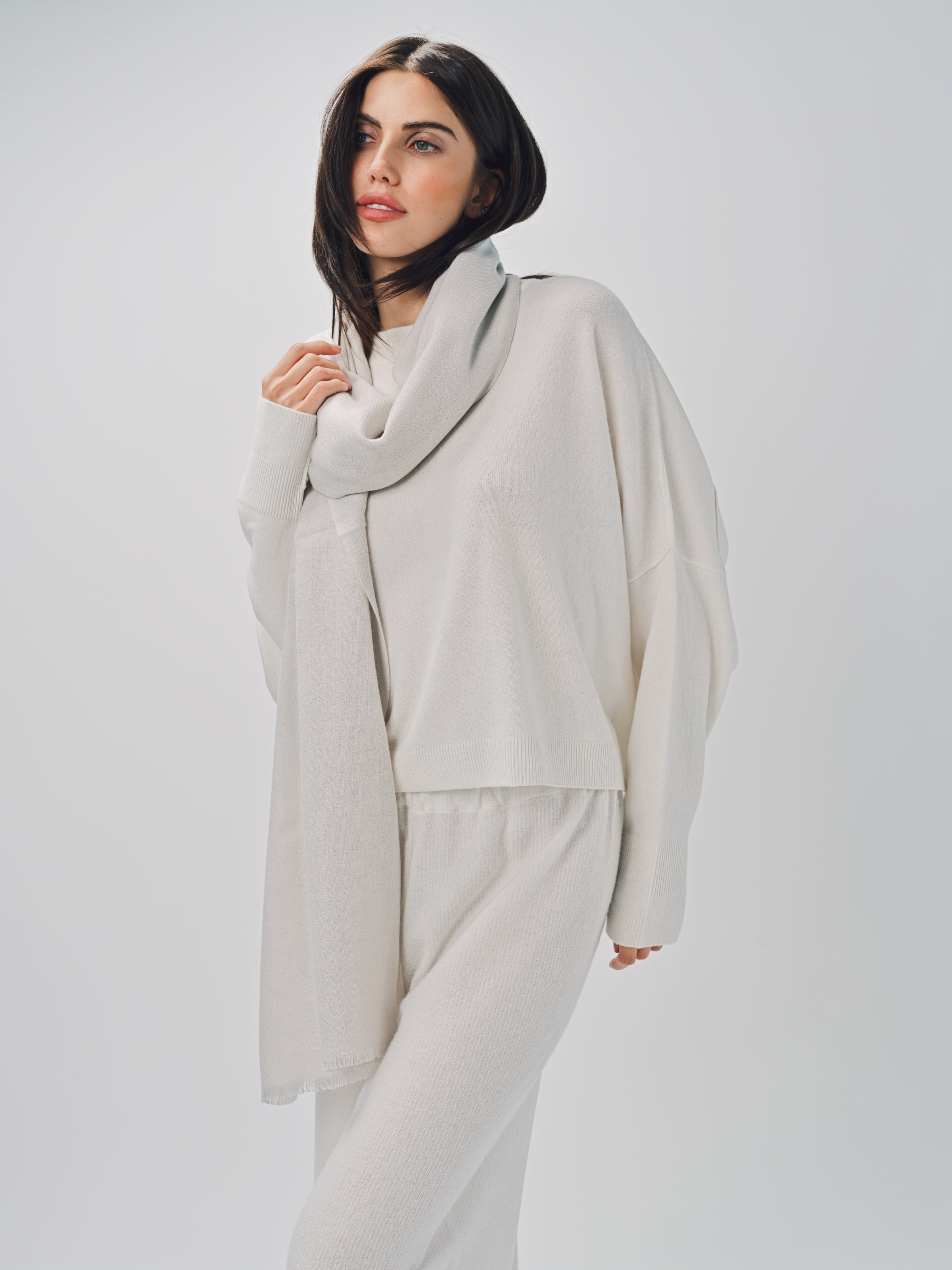 Denis Colomb Kasumi Stole Moon / One size