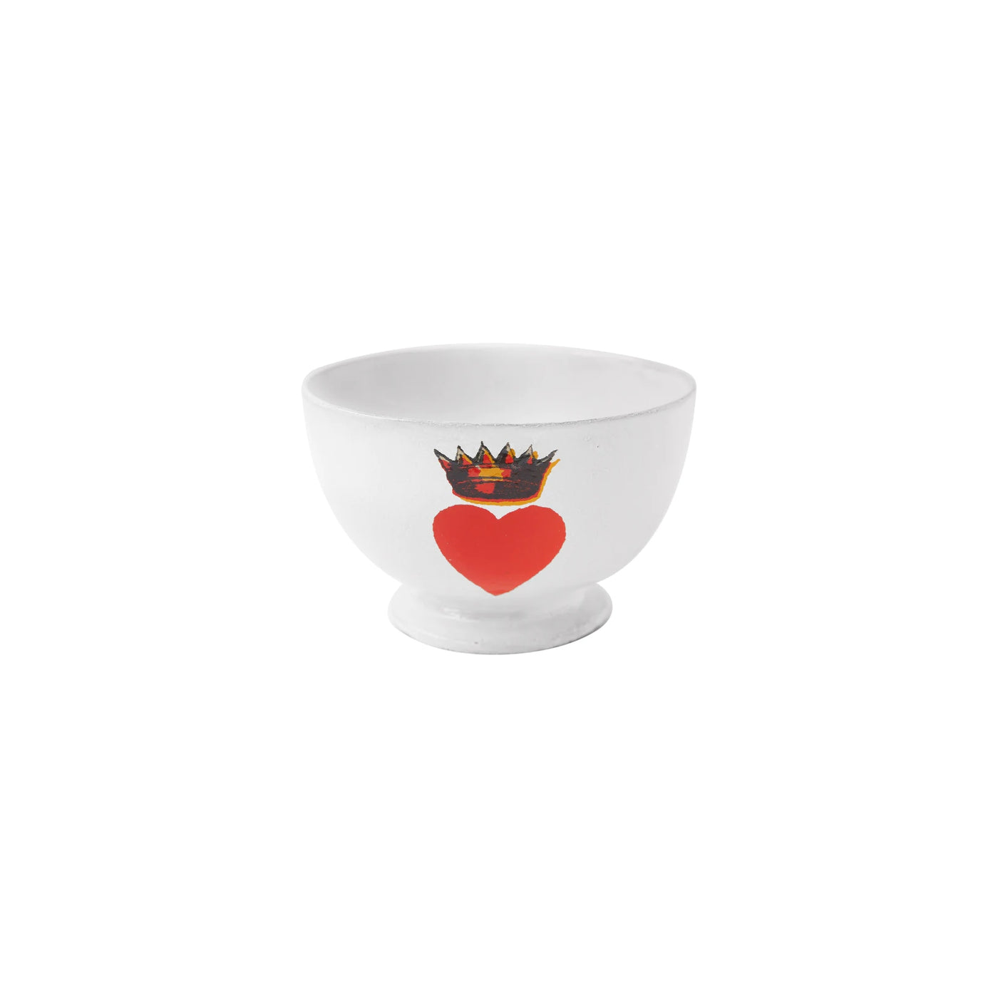 Heart with Crown Bowl