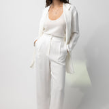 Dusan Open Back Linen Blazer