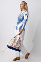 8 KM Canvas Tote Bag Solid