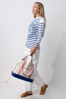 8 KM Canvas Tote Bag Solid