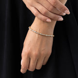 Ileana Makri 18K Yellow Gold Diamond Rivulet Spread Bracelet