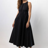 Azzedine Alaia Noir Halter Dress