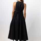 Azzedine Alaia Noir Halter Dress