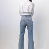 Azzedine Alaia Blanc Layered Body-Shirt