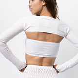 Azzedine Alaia Blanc Two-Piece Swimsuit