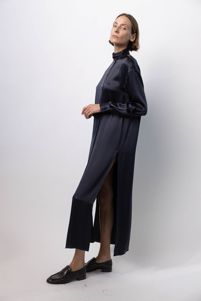 Rubashka Long Silk Shirt