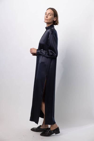 Rubashka Long Silk Shirt