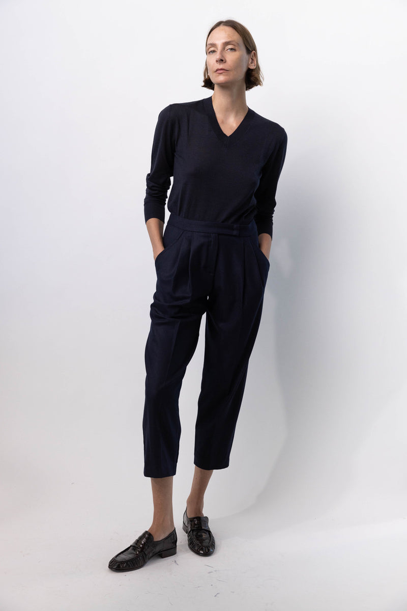 V-Neck Fitted Sweater