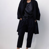 Hooded Coat with Cimossa