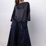 Dusan Taffeta Gaucho Pants