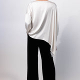 Dusan Velvet Wide Leg Pants with Belt