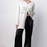 Dusan Silk Wide Leg Pants