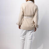 Sofie D'Hoore Off White Alechinsky 5-Ply Belt