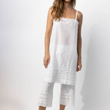 Slip with Vintage Lace