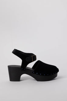 Velvet Clogs