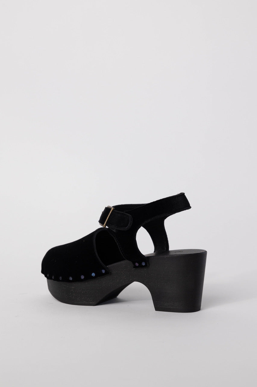 Velvet Clogs