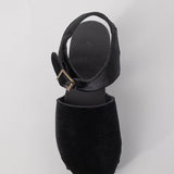 Velvet Clogs