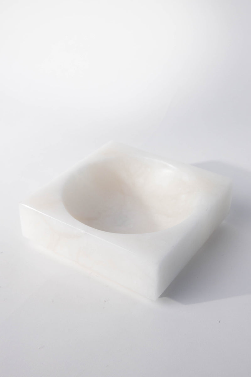 White Marble Ashtray